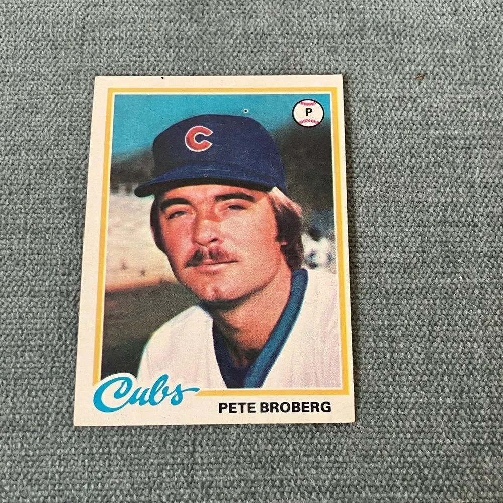 1978 Topps Chicago Cubs Baseball Card Trading Card